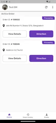 Hexacom Delivery Man android App screenshot 2